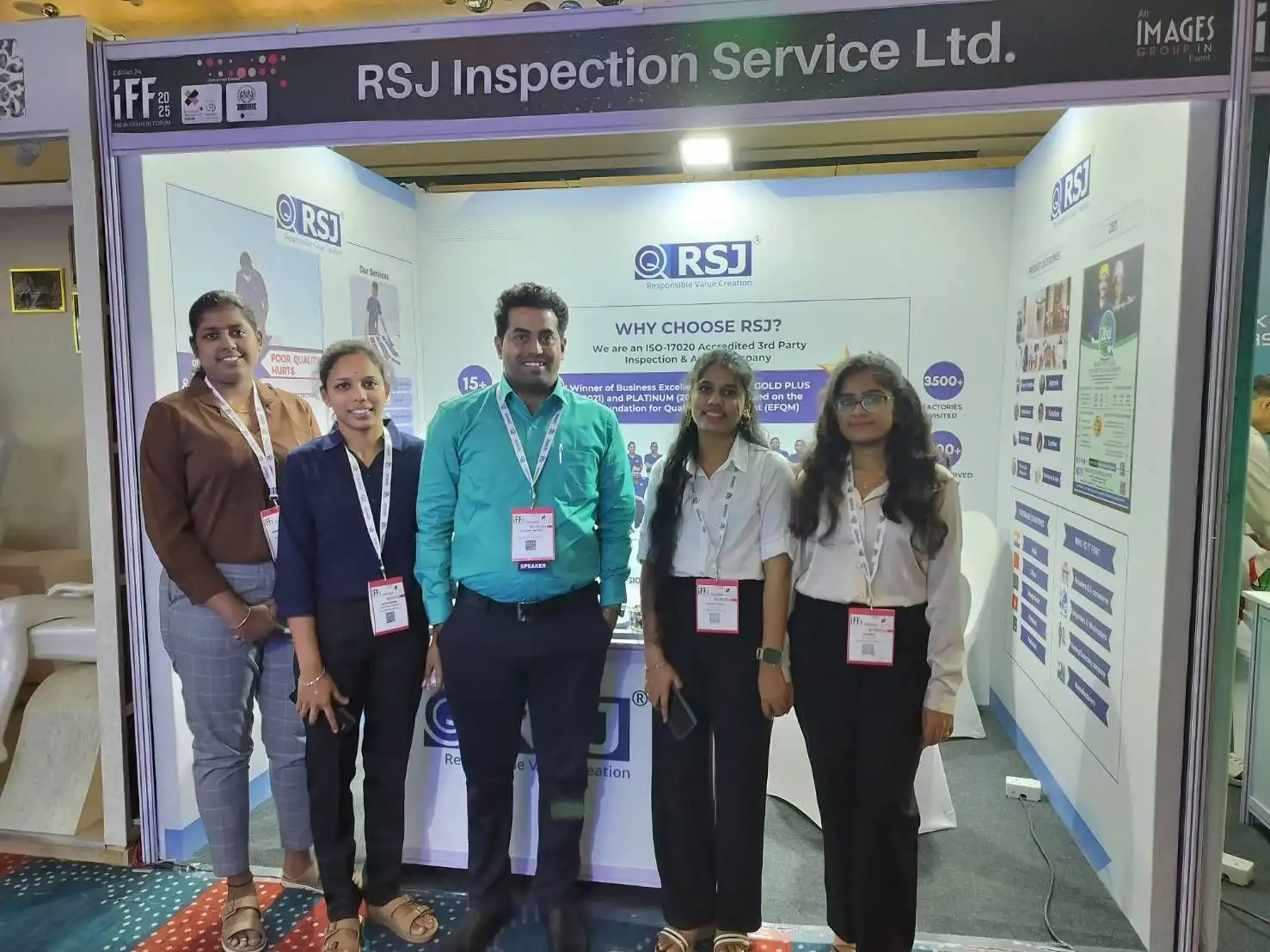 Ceo Prasanna With Rsj Team At Iff 2025