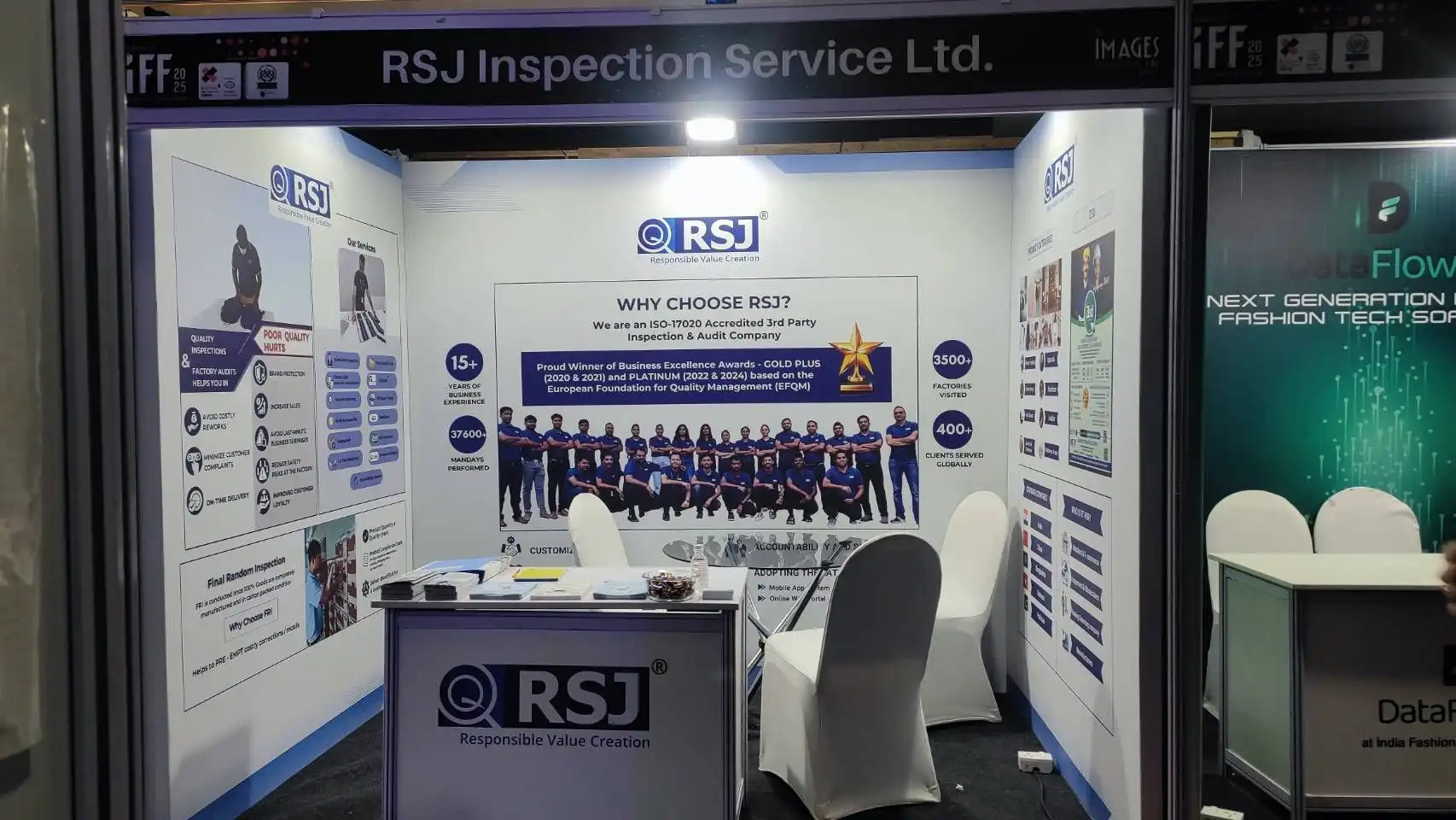 Ceo Prasanna With Rsj Team At Iff 2025