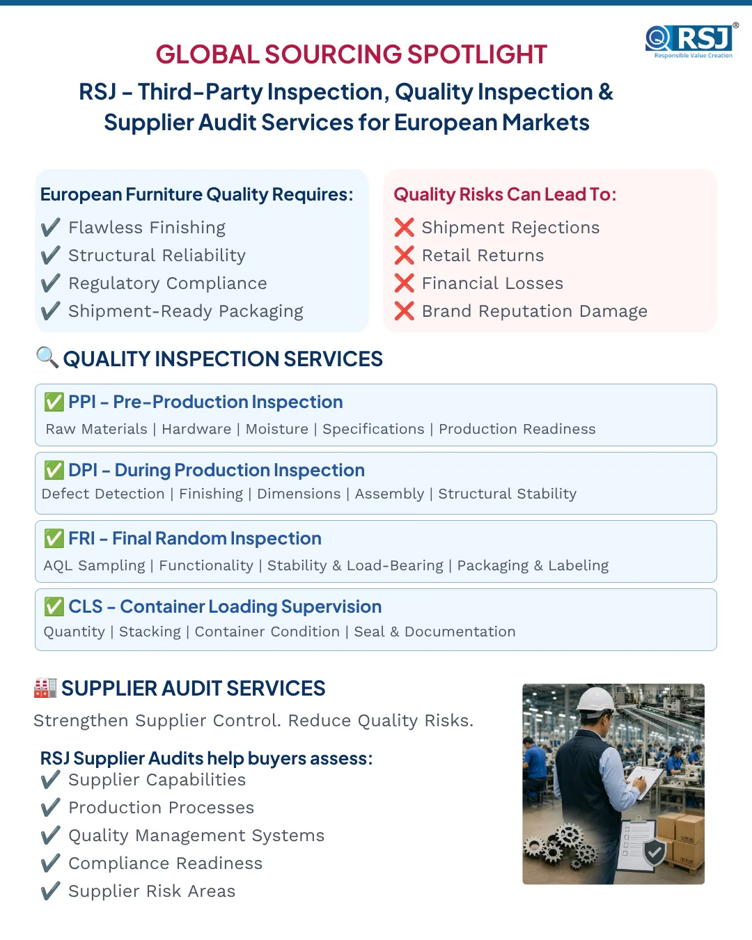 GLOBAL SOURCING SPOTLIGHT RSJ