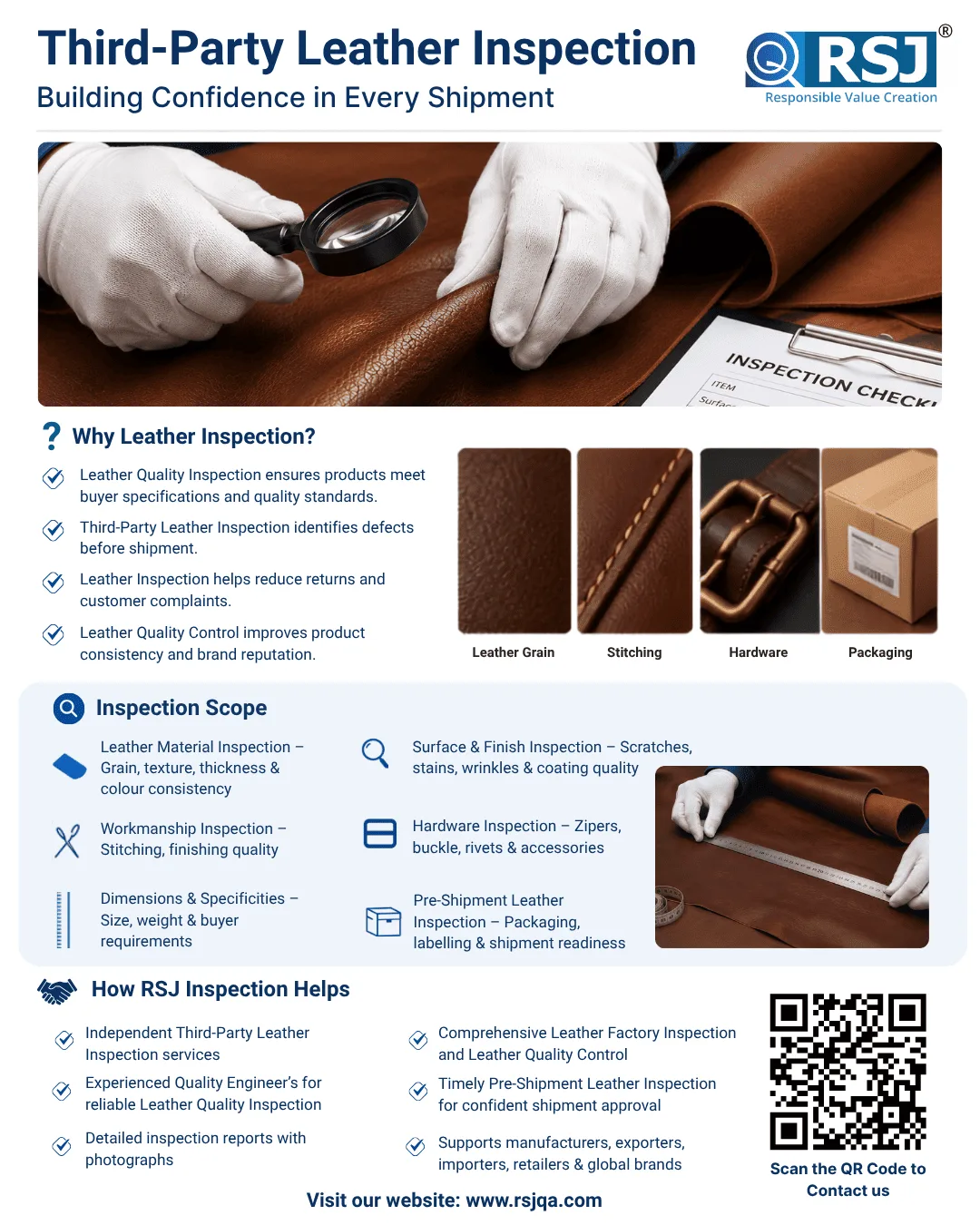 Third Party Leather Inspection