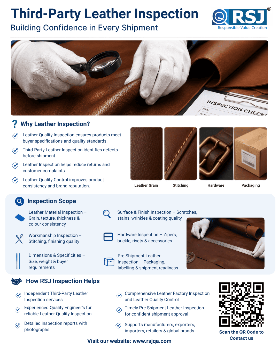 Third Party Leather Inspection