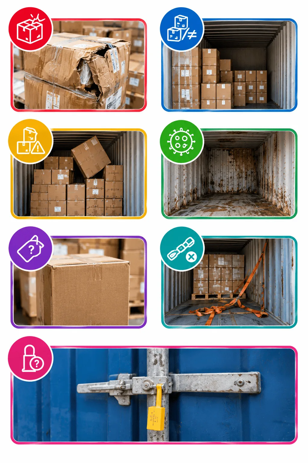 Container Loading Inspection Issues