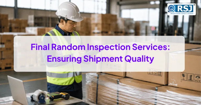 RSJ Final Random Inspection Services