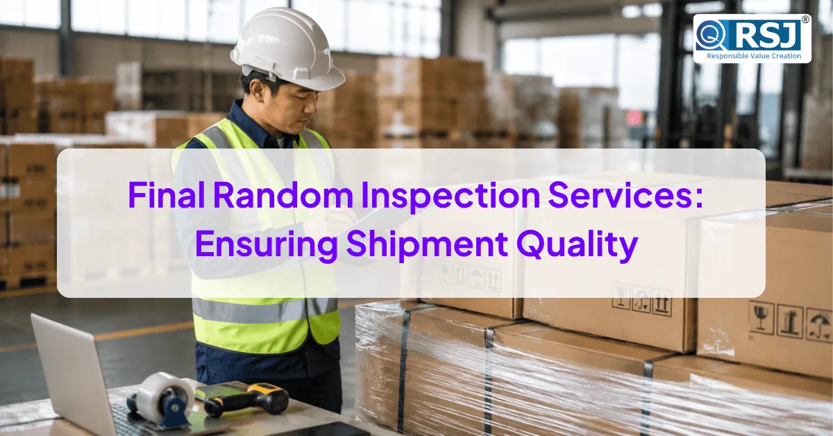 RSJ Final Random Inspection Services