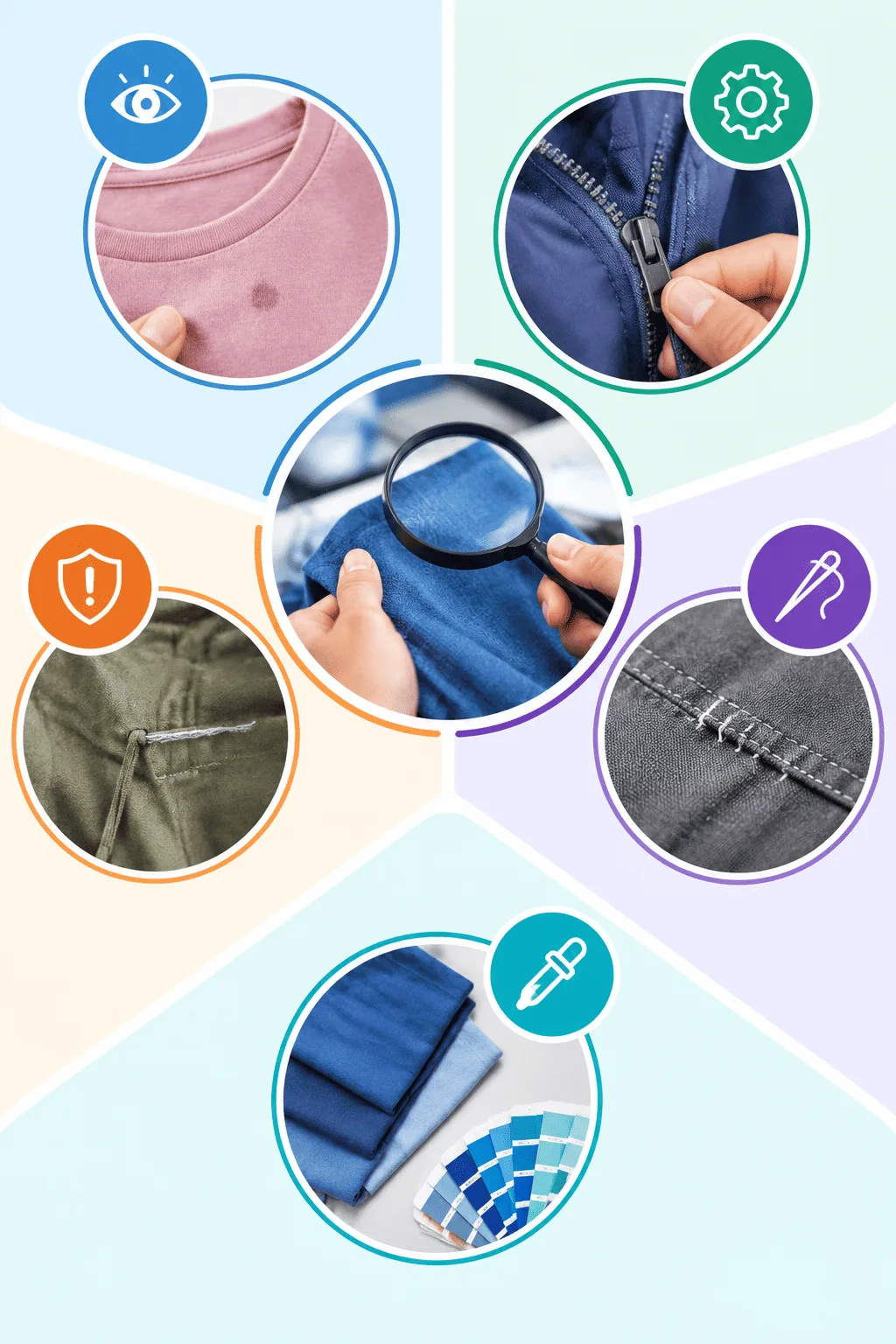 Types of Defects Are Checked