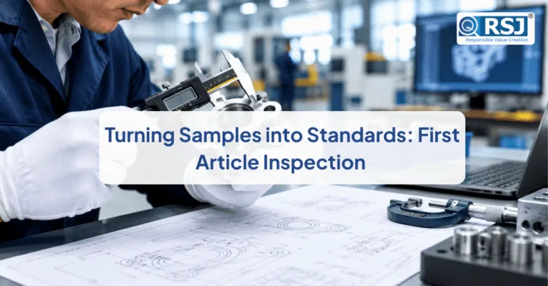 First Article Inspection